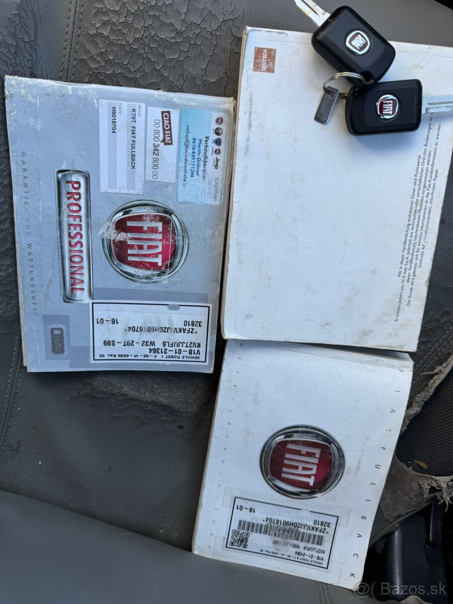 FIAT FULLBACK DIESEL 4X4 ROK 2019 MANUÁL - 8