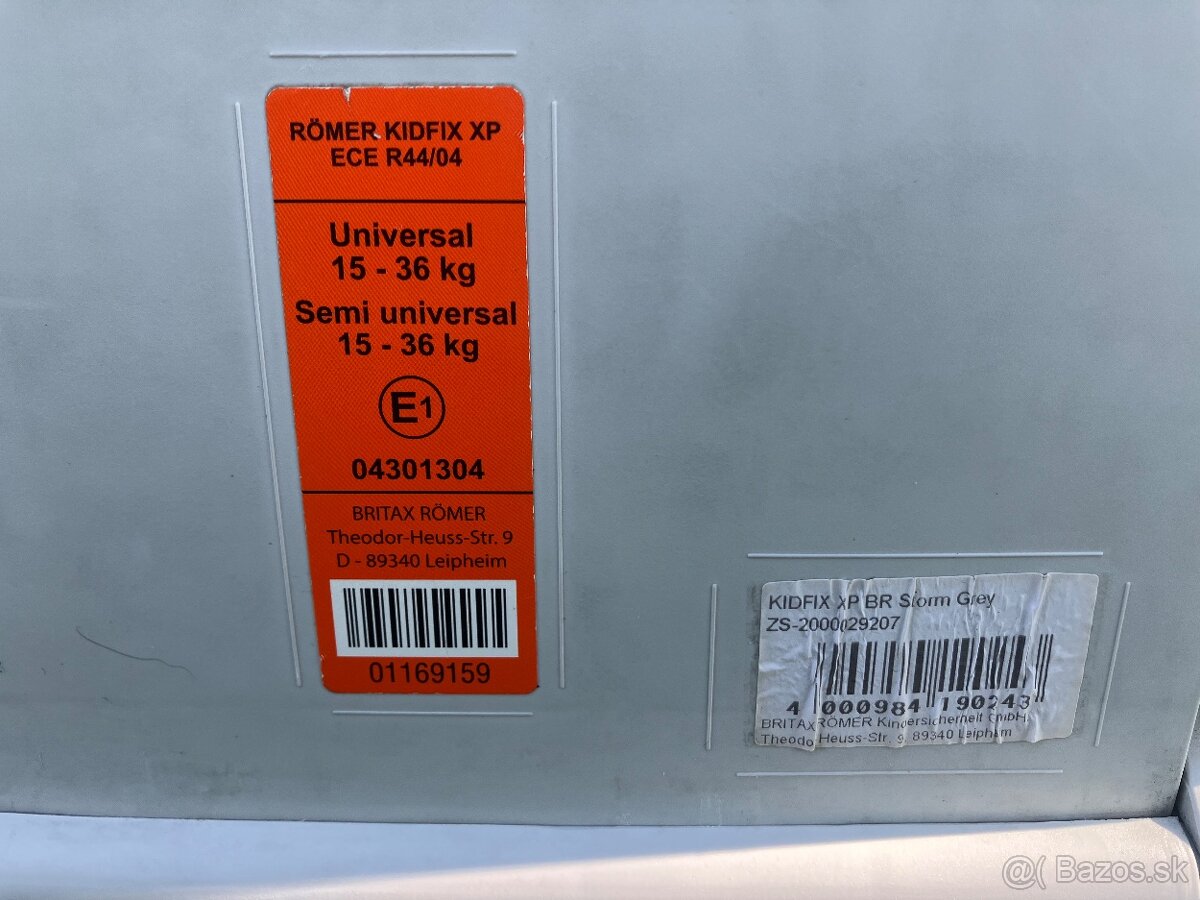 Britax Romer Kidfix XP / 15 - 36 kg - 8