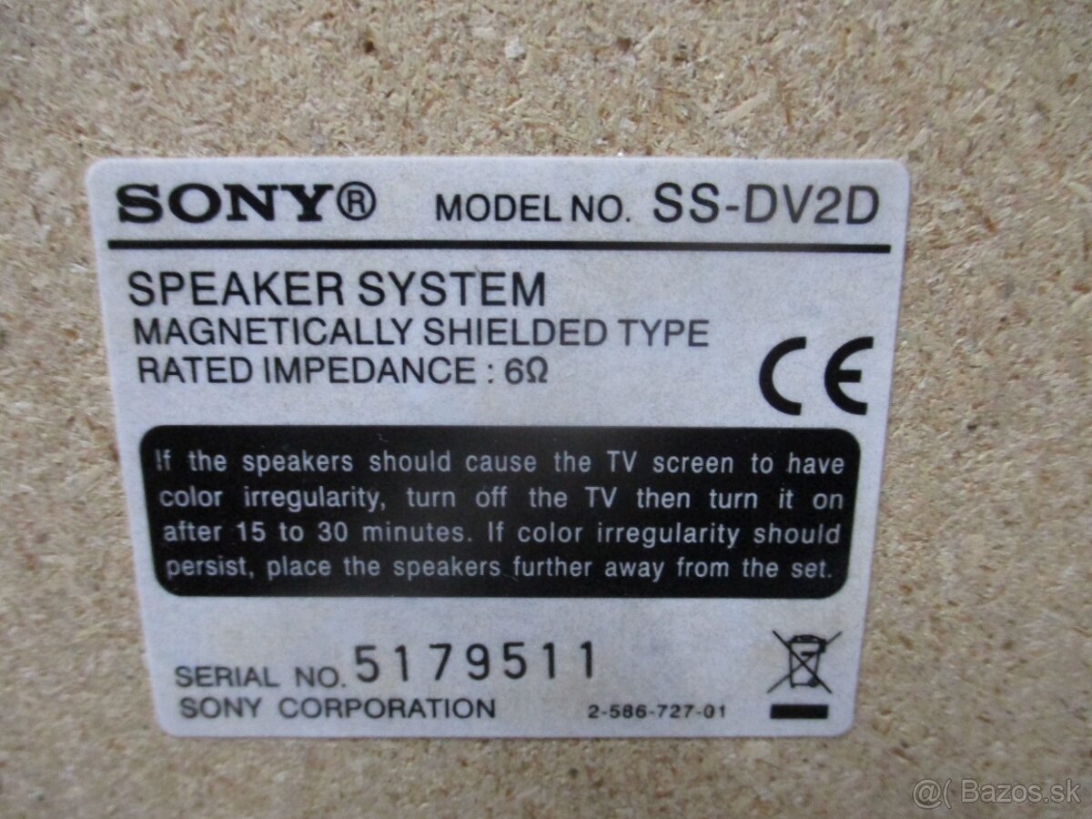 SONY SS-DV2D - 8