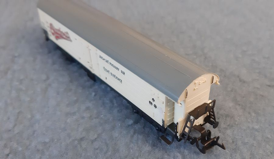 Vláčiky - model vozňa BUDVAR ČSD TT Zeuke - 8