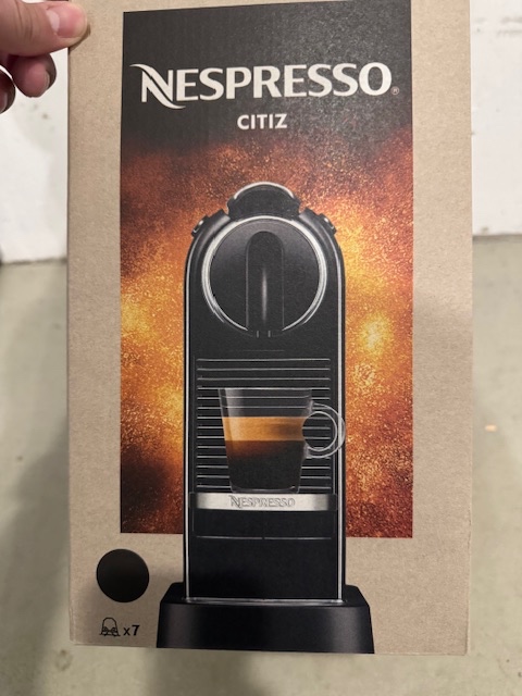 NA predaj nový zabaleny kavovar NESPRESSO CITIZ - 8