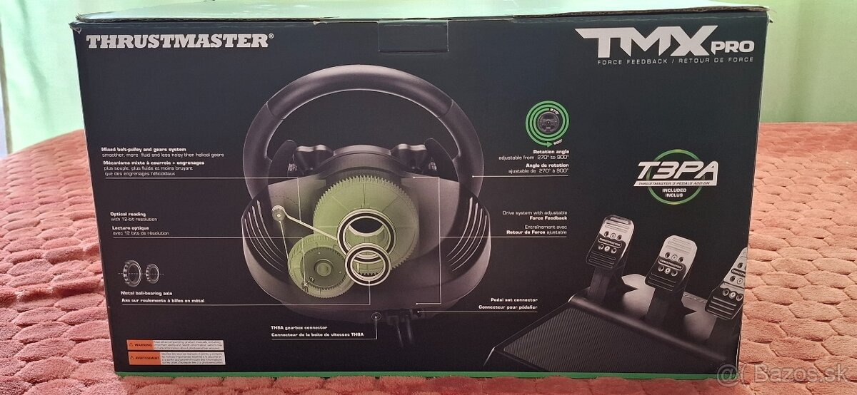 Thrustmaster TMX PRO volant + T3PA pedále - 8