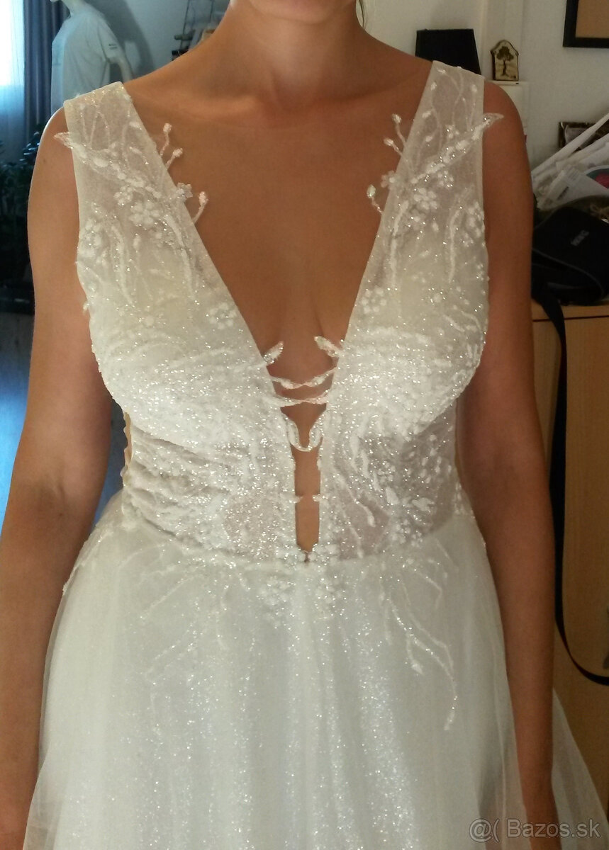 Predám svadobné šaty - 8