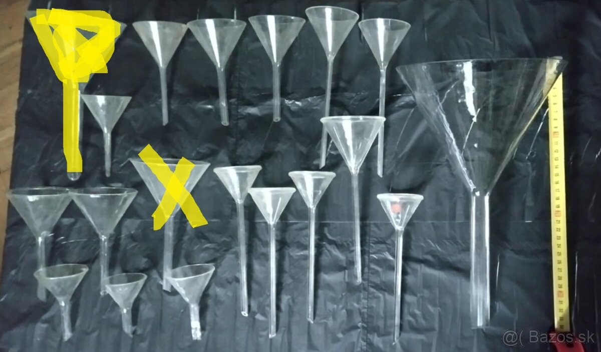 Chemické sklo /výveva vodná / Nástavec extrakčný .... - 8