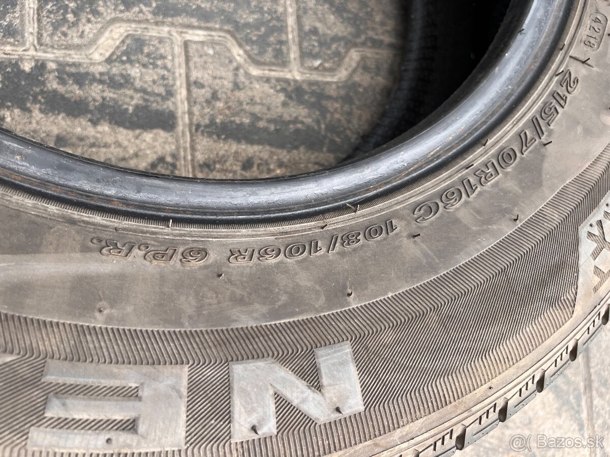 215/70R16C Nexen zimne - 8