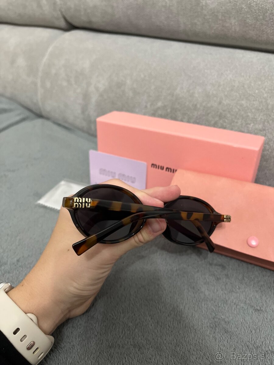 Miu miu okuliare slnečné hnedé - 8