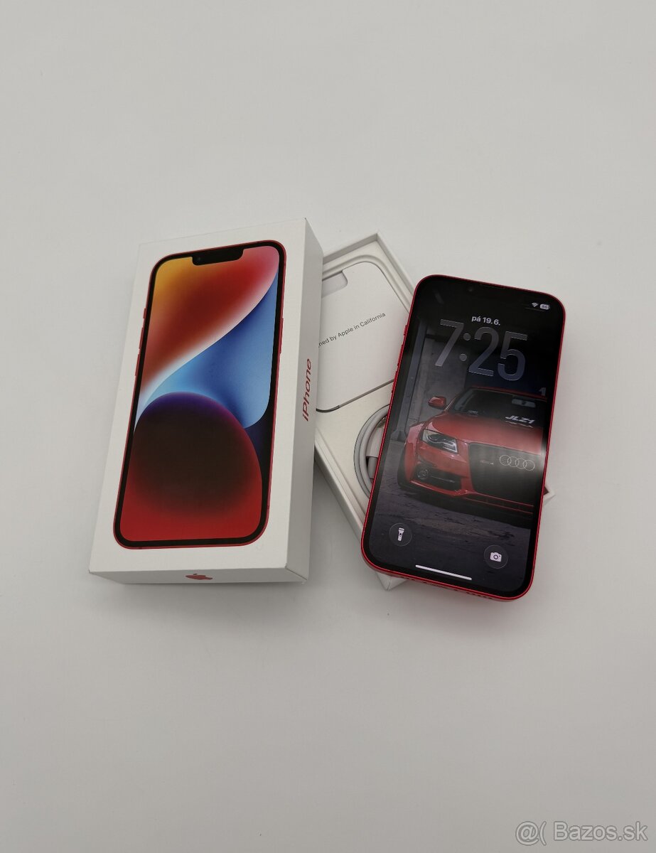iPhone 14 128GB Red + ZÁRUKA + DARČEK - 8