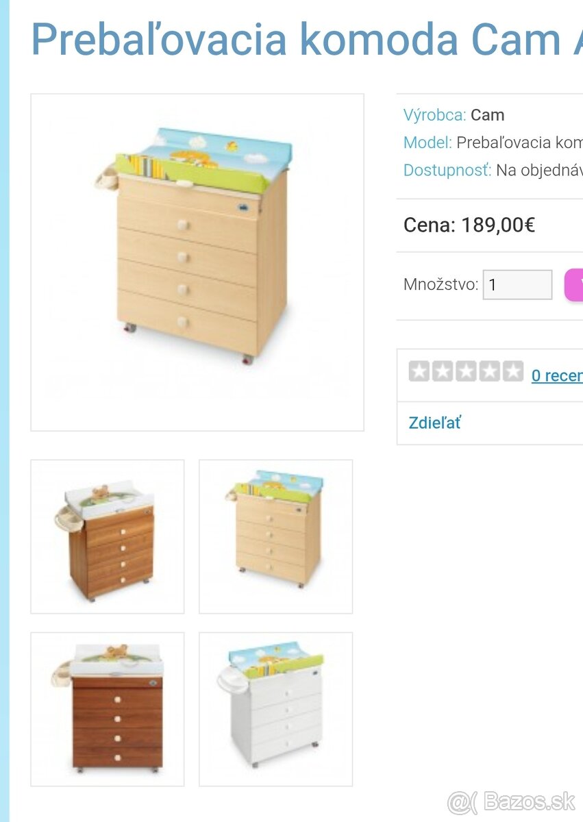 Prebaľovacia komoda - 8