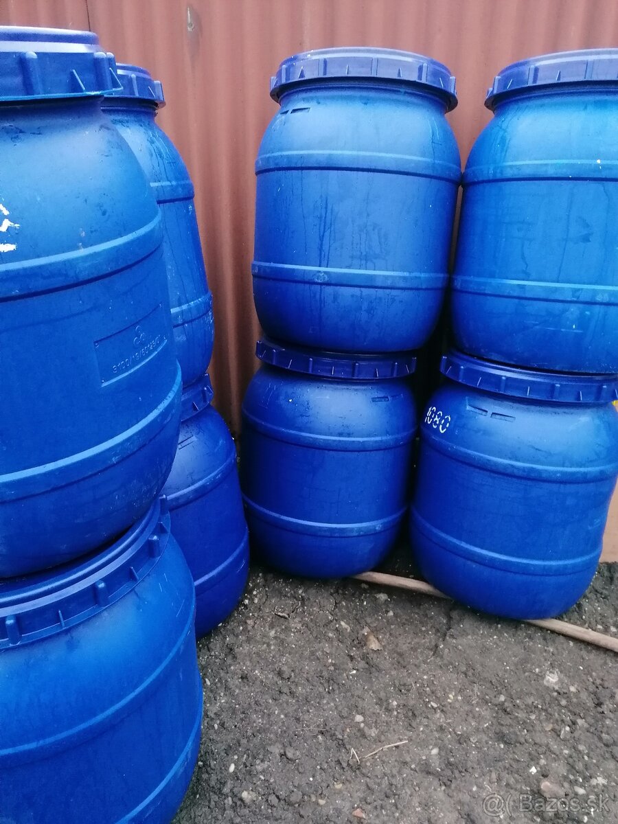 Plastové sudy 150L ,,,pri dohode možnosť dopraviť - 8