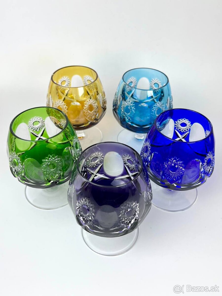 Koniakové poháre Krištáľové - 8