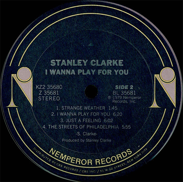 Stanley Clarke - I Wanna Play For You - 2LP vinyl USA 1979 - 8