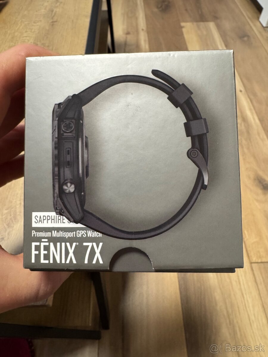 Garmin fenix 7X Sapphire Solar - Titan Carbon - 8