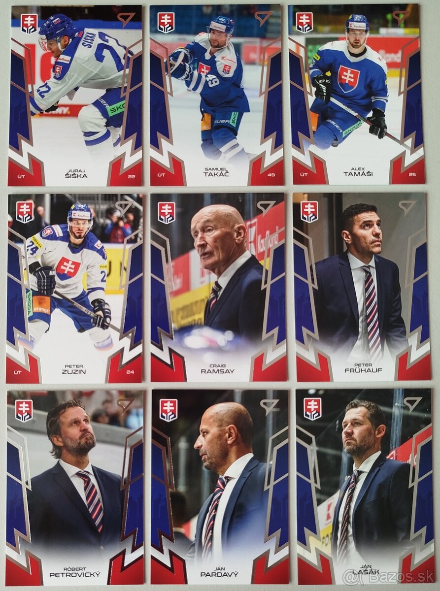 Hokejové kartičky HOKEJOVÉ SLOVENSKO 2024 - A L B U M - 8