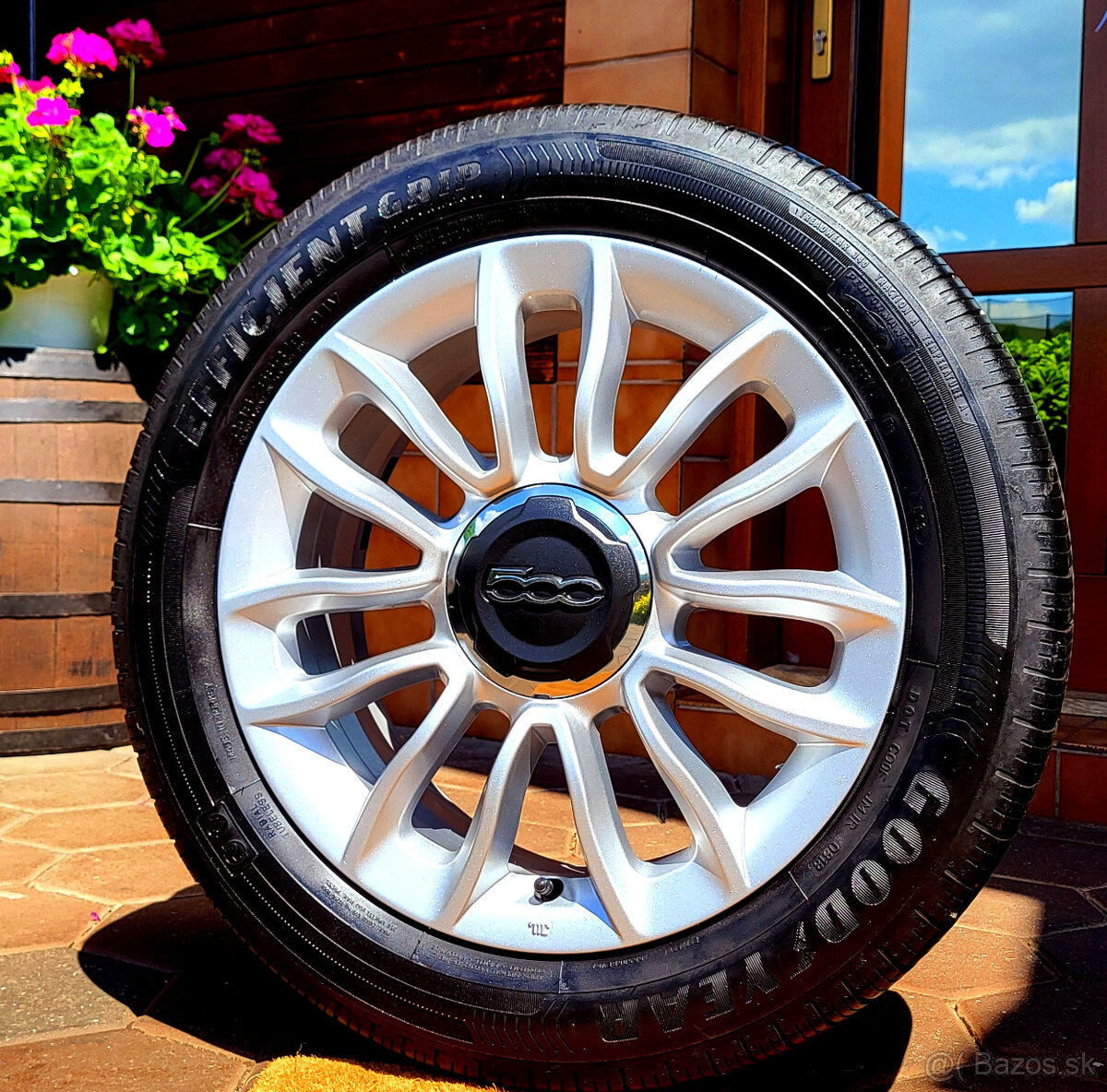 alu R16 5x98, pneu Good Year 205/55, orig. Fiat 500L + TIPO - 8