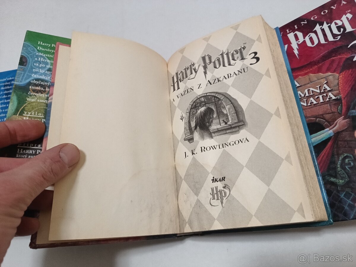Harry Potter 1-5, prvé vydanie 2000-2003 - 8