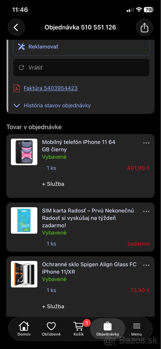 Predam iPhone 11 64GB - 8