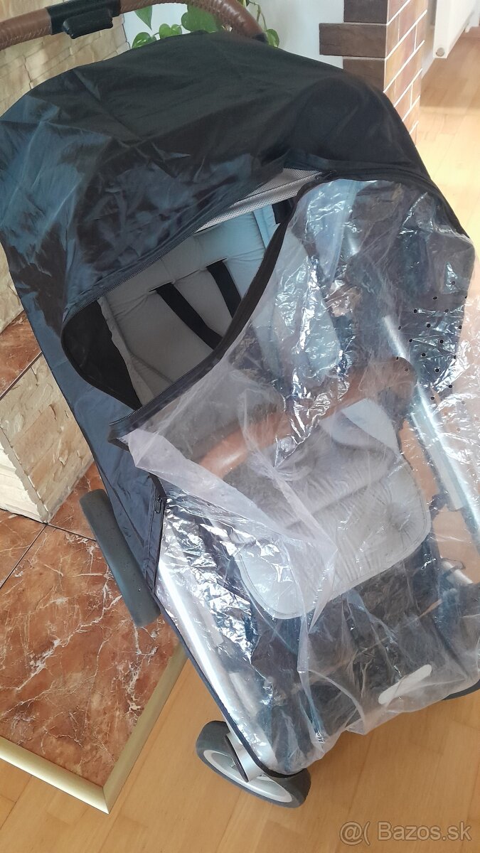 Kombinovaný kočík s fusakom+Pampers č.1 - 8