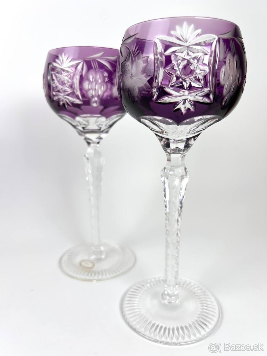 Krištáľové poháre na víno Ajka Crystal Marsala - 8