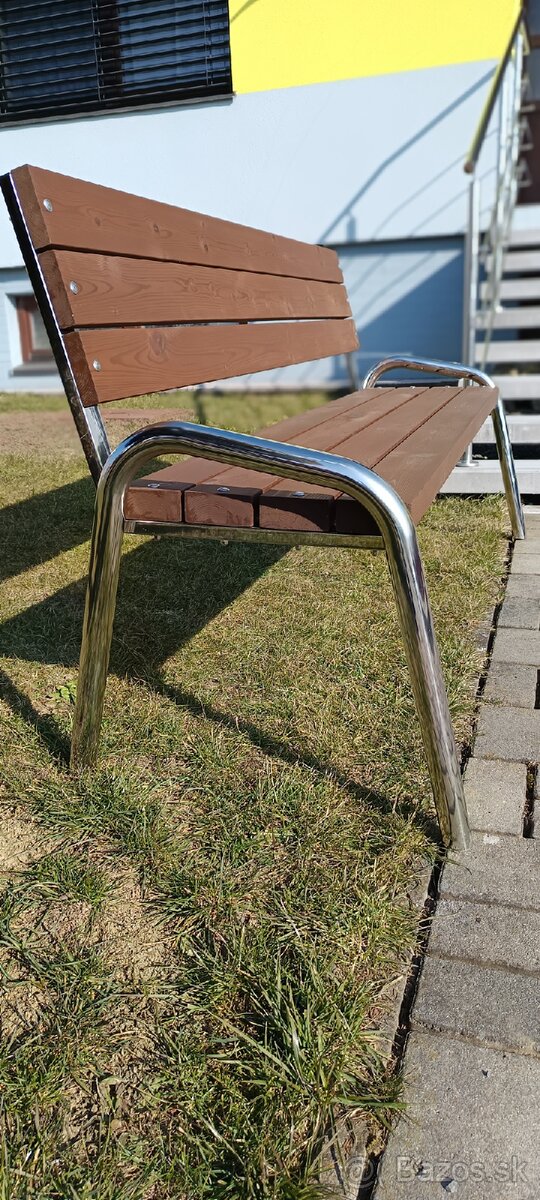 Nerezová lavička - 8