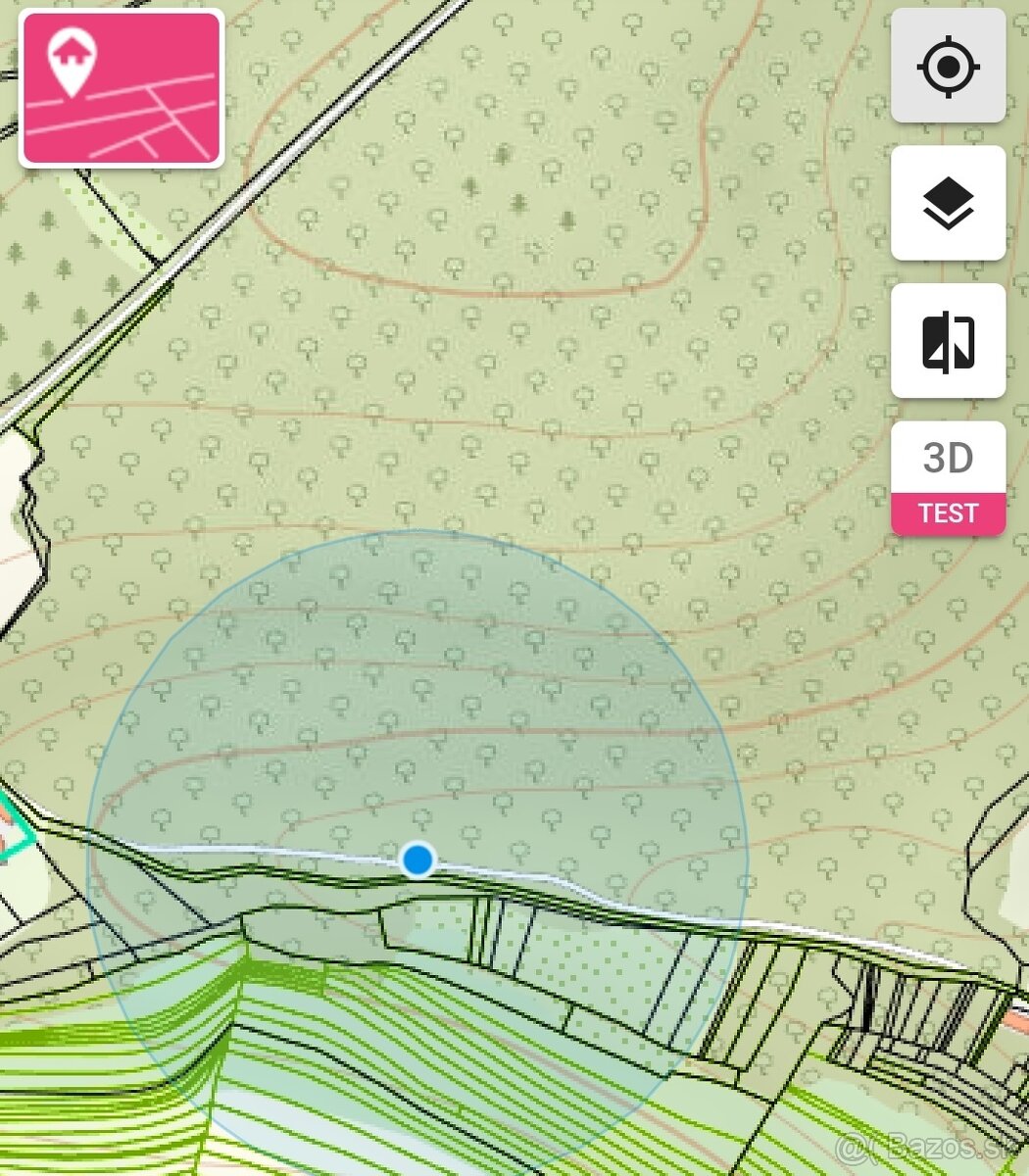 Rekreačný pozemok 5.637 m2 - Košariská PRIEPASNÉ - 8