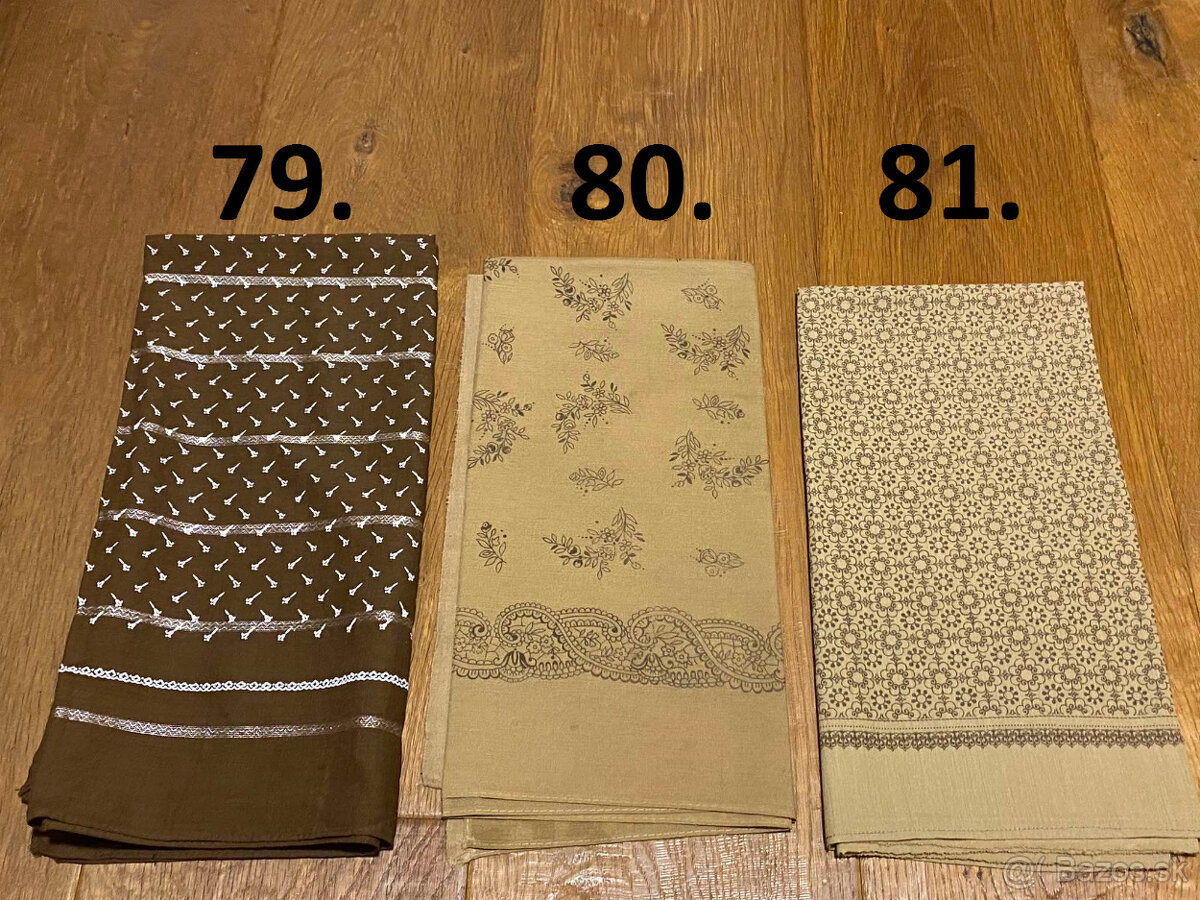 Mix Retro šatky/chustky - 8