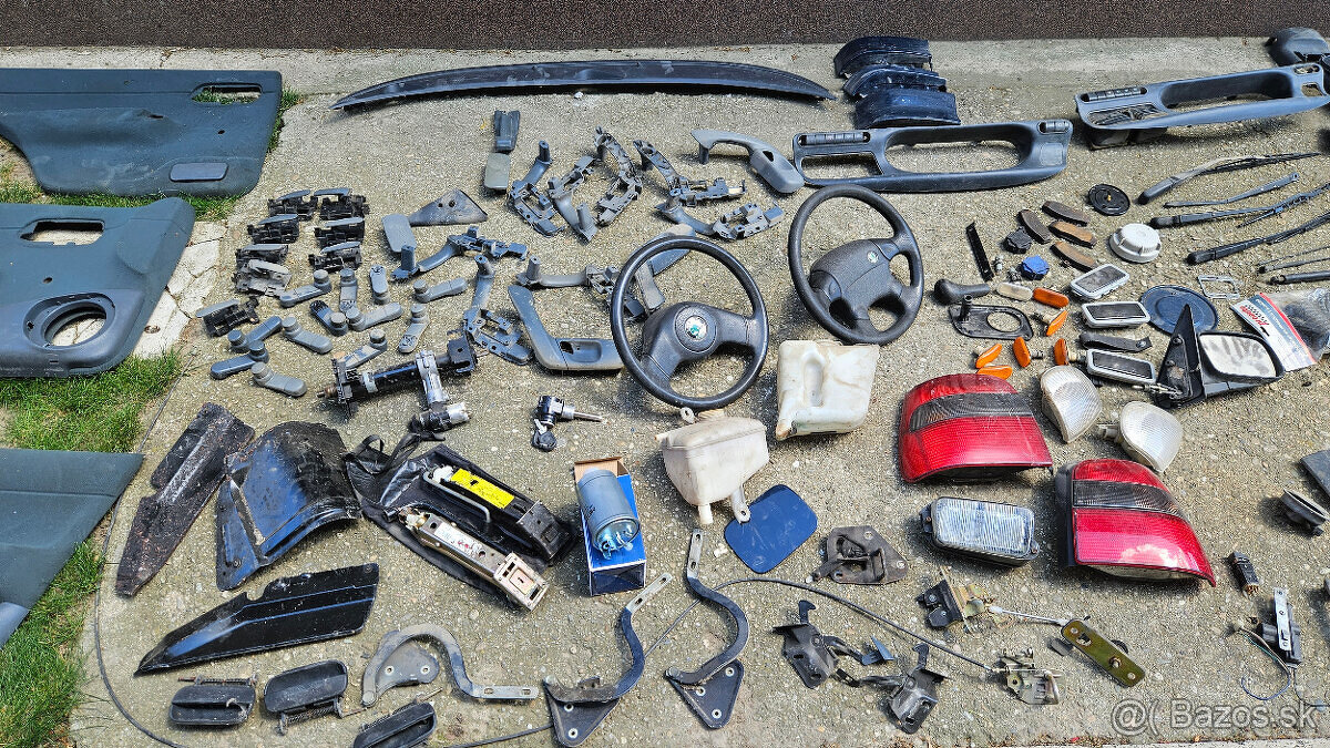 ŠKODA FELICIA,FAVORIT náprava,nápravnica,kolesá,polos,tlmič - 8