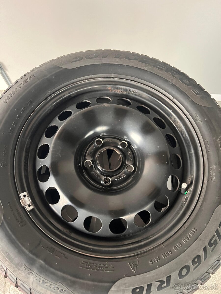 Pirelli Sottozero 3 215/60 R16 zimné, 5x112 - 8