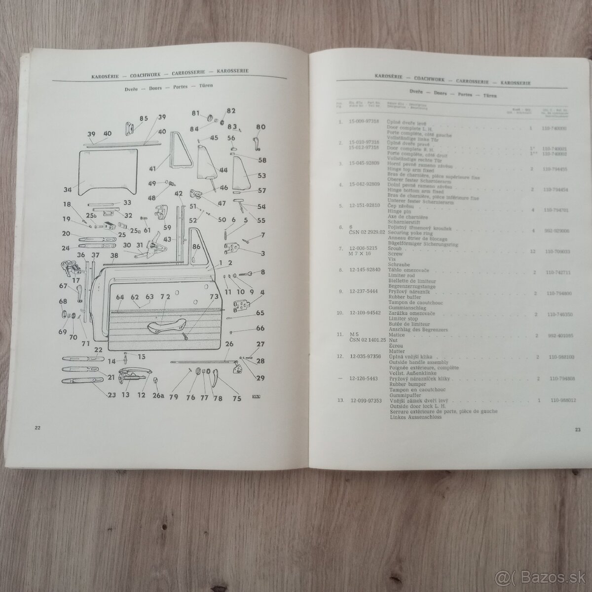 Retro knihy Škoda 1000 - 8