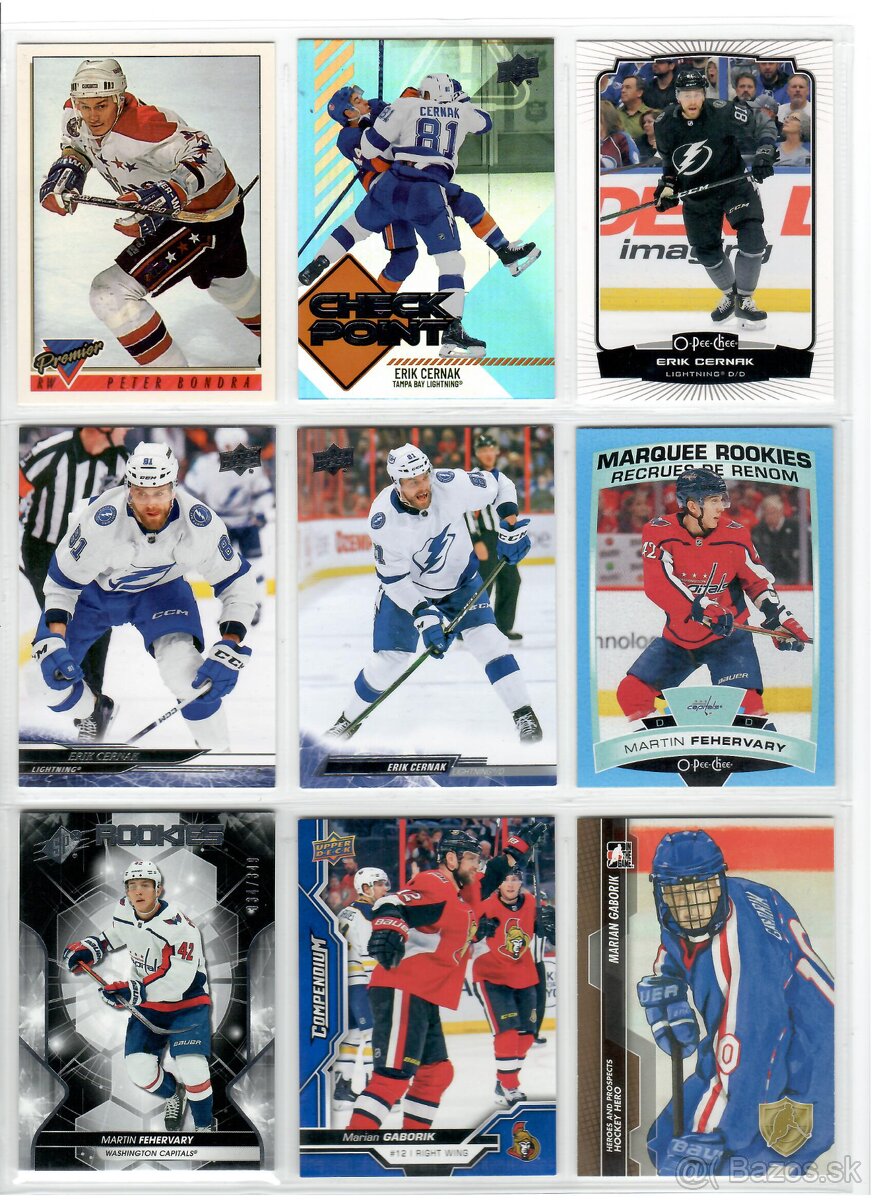 Predam hokejove karticky slovakov v NHL - 8