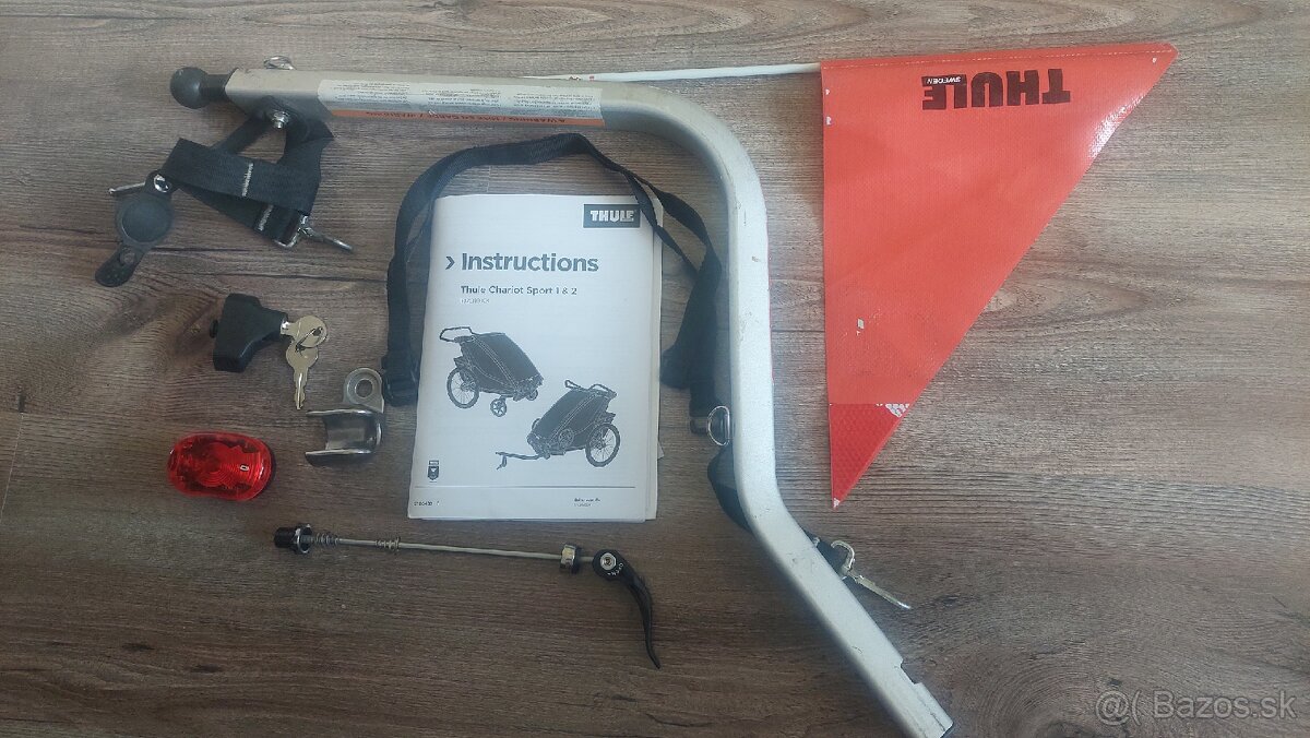 Thulle chariot sport 1 cyklovozik - 8
