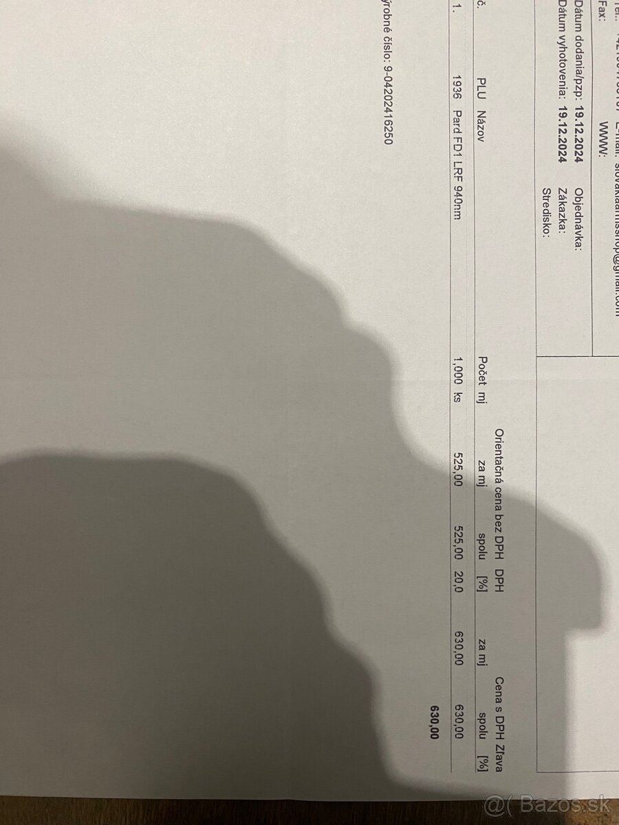 Nočné videnie PARD FD1 LRF 940 nm 3v1 - 8