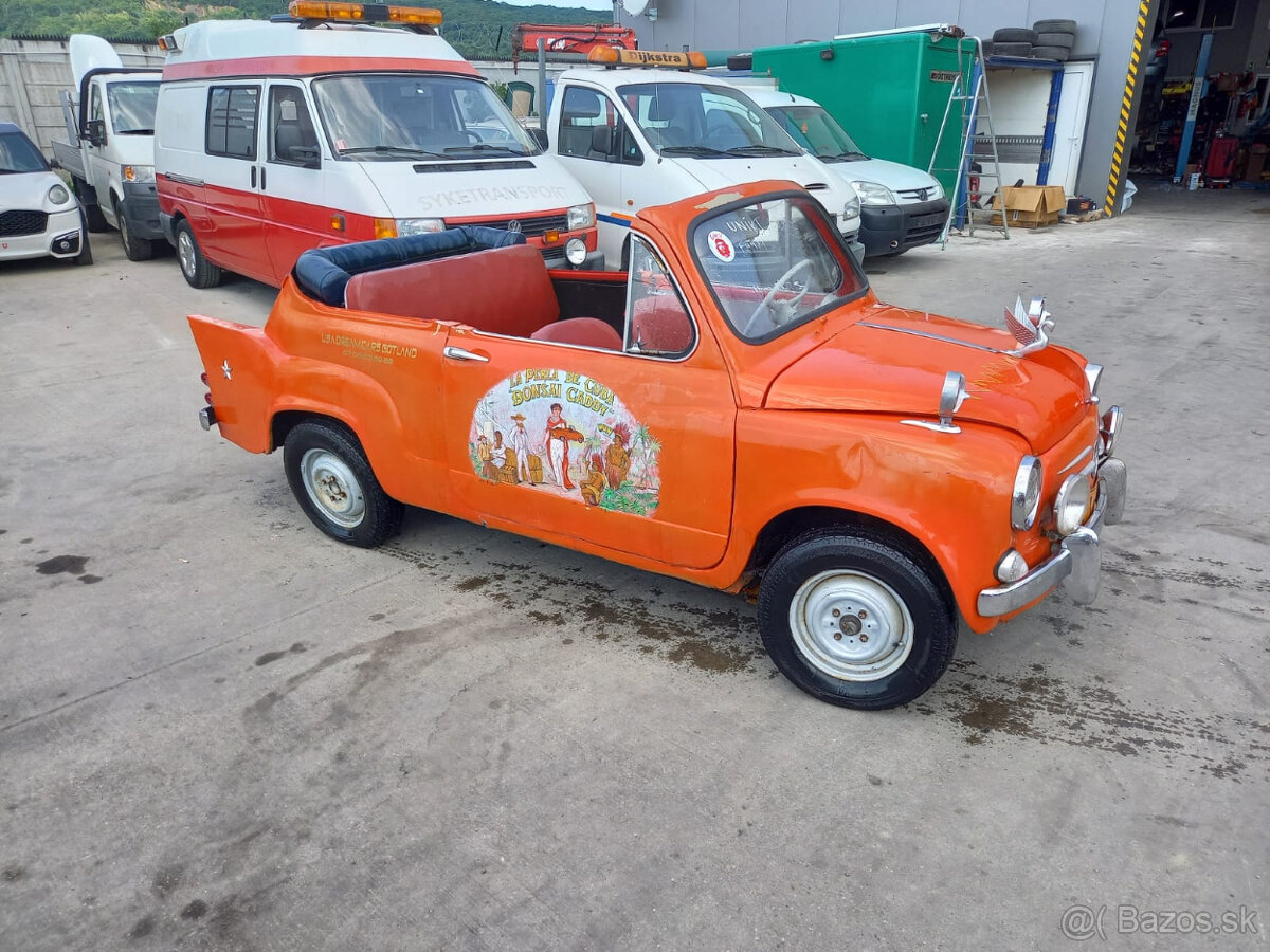 Fiat 600 funny special kabrio rv 1980 - 8