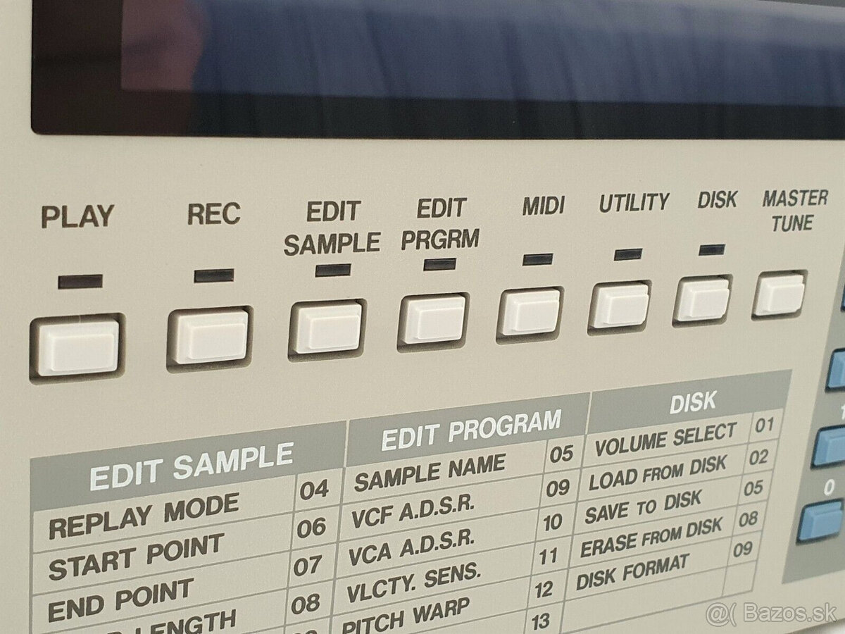 Sampler Akai S950 v perfektnom stave. - 8