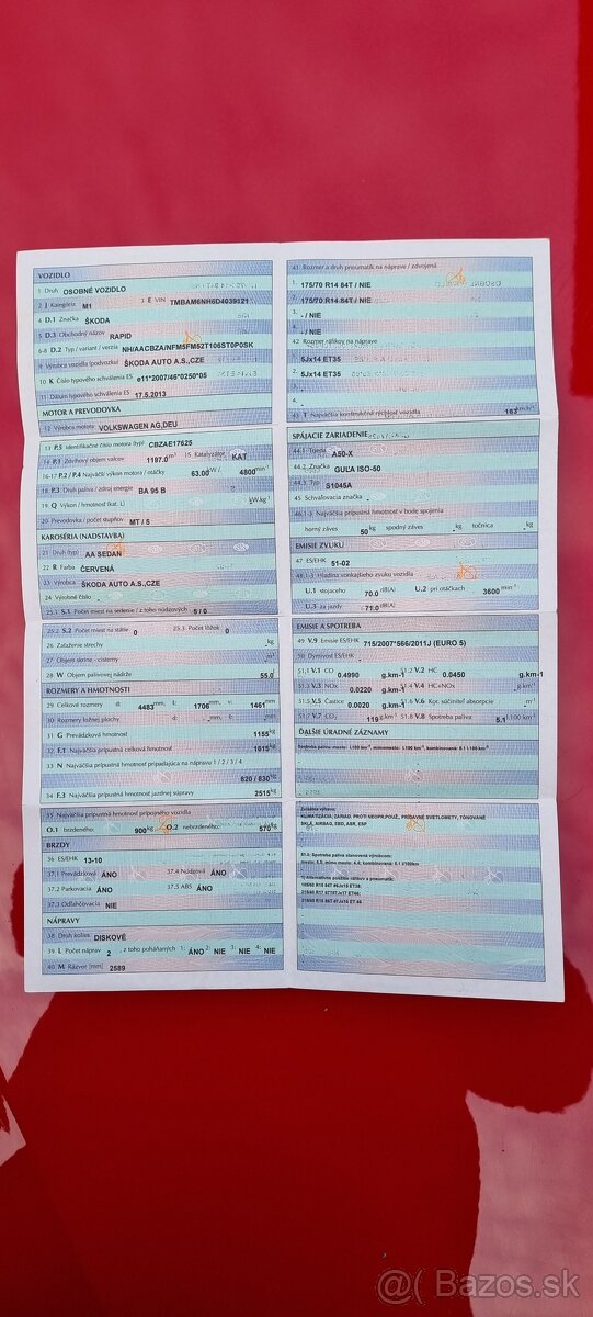 Skoda Rapid 1.2 tsi 63 kW - 8