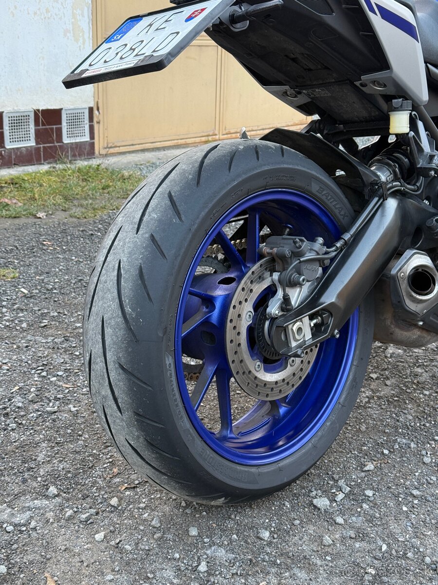 Yamaha MT-09, 2017, 85 kW - 115 koní - 8