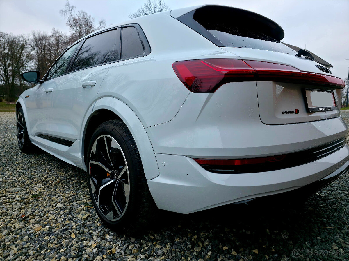 Audi E-tron S 370 kW, 37000 km, odpočet DPH. - 8