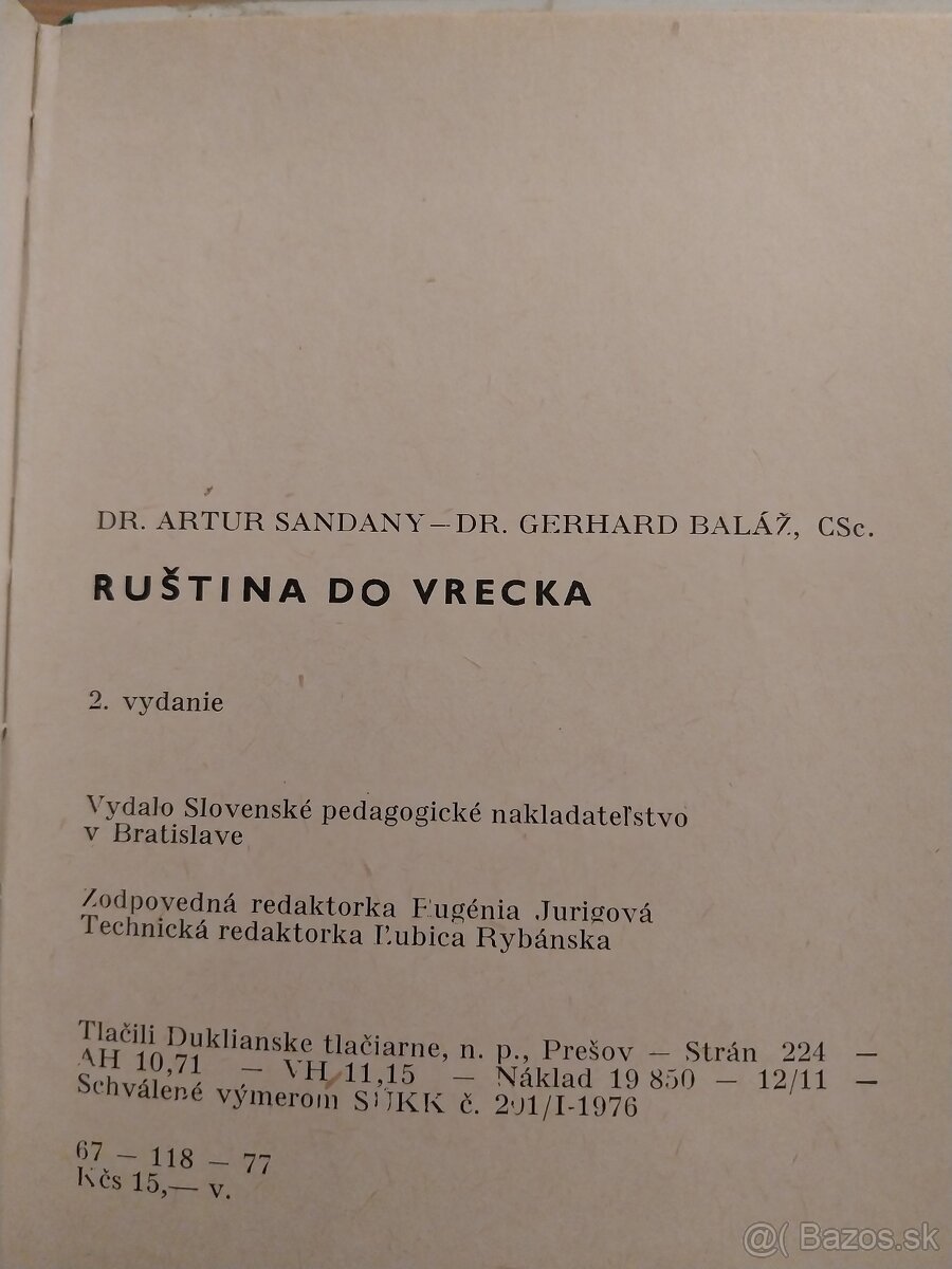 RUŠTINA do vrecka - 8