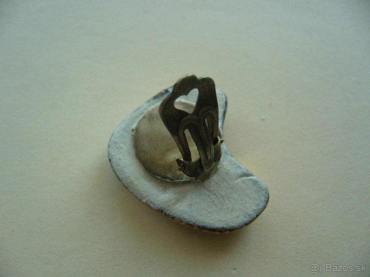 Brošňa a klipsy - 8