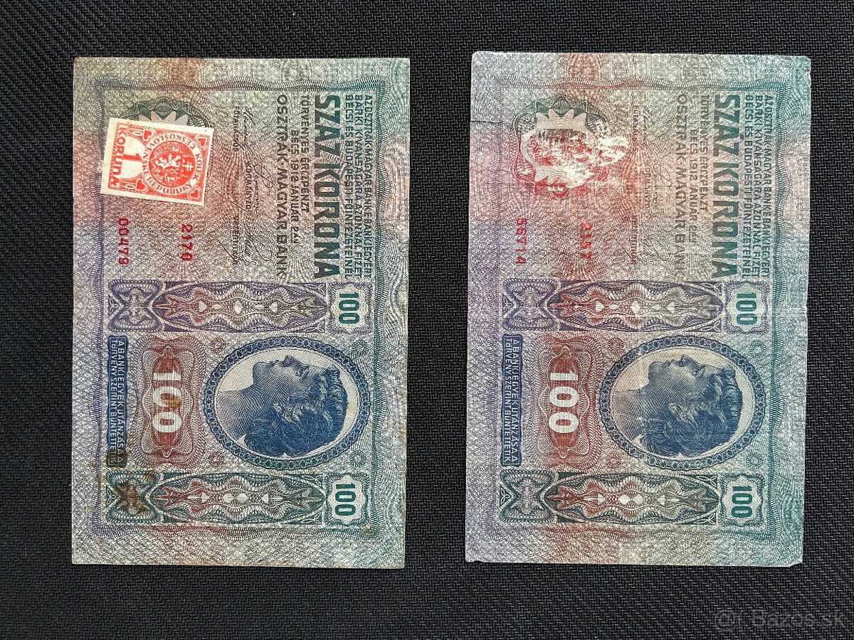 Bankovky, rakusko Uhorsko - 8