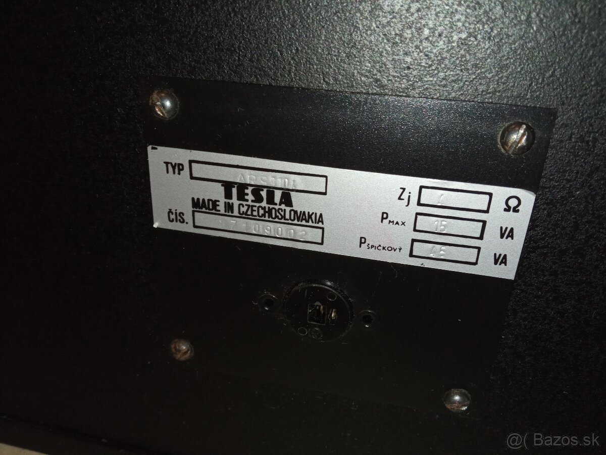 DVOUPÁSMOVÉ REPRO TESLA ARS9104 TOP STAV - 8