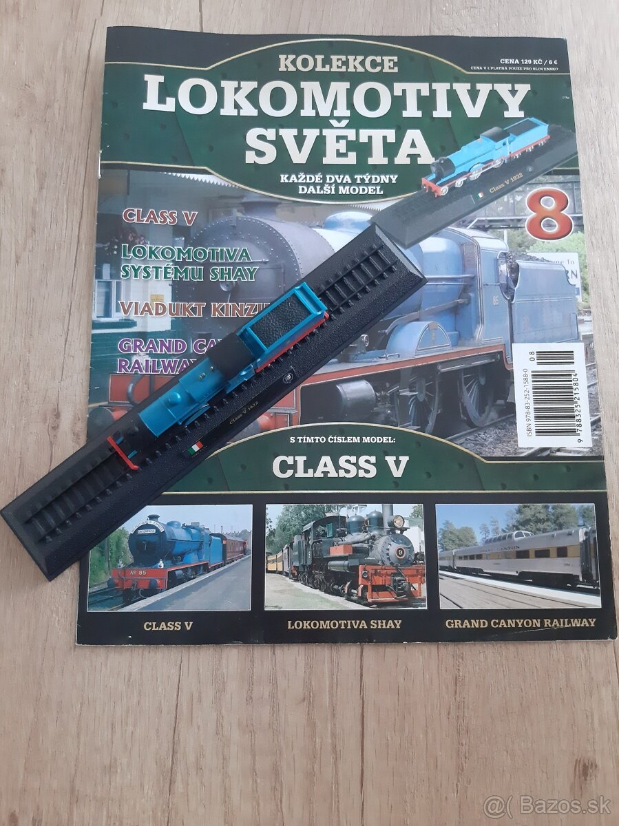 Lokomotívy sveta + časopis v ČR - 8