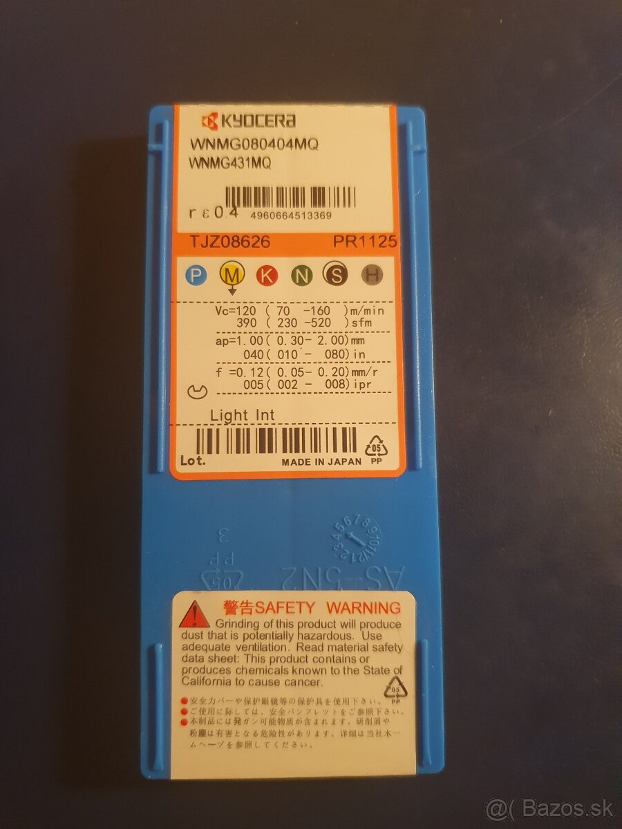 VBD, závitníky a soustružnické nože - 8