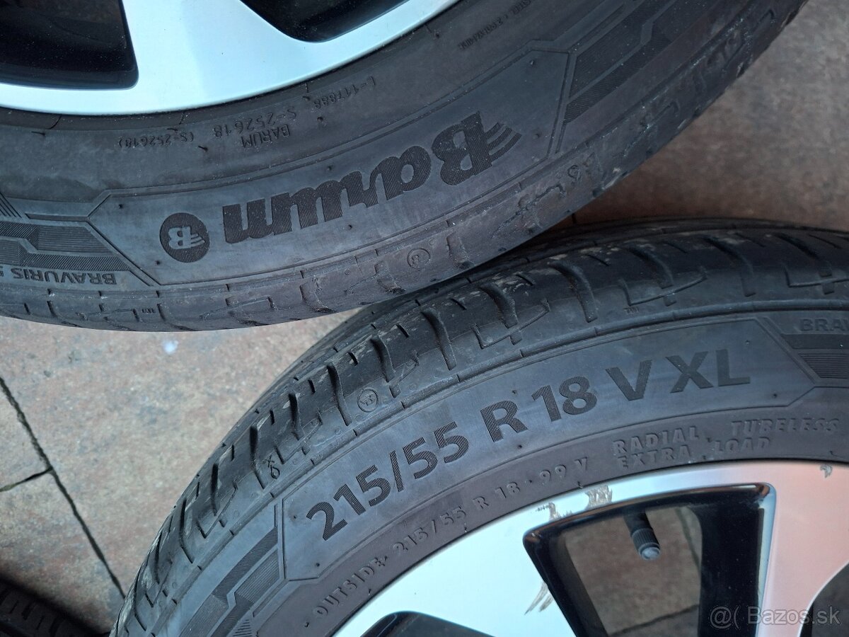 Predám hlinikové disky org.Nissan-R18 - 8