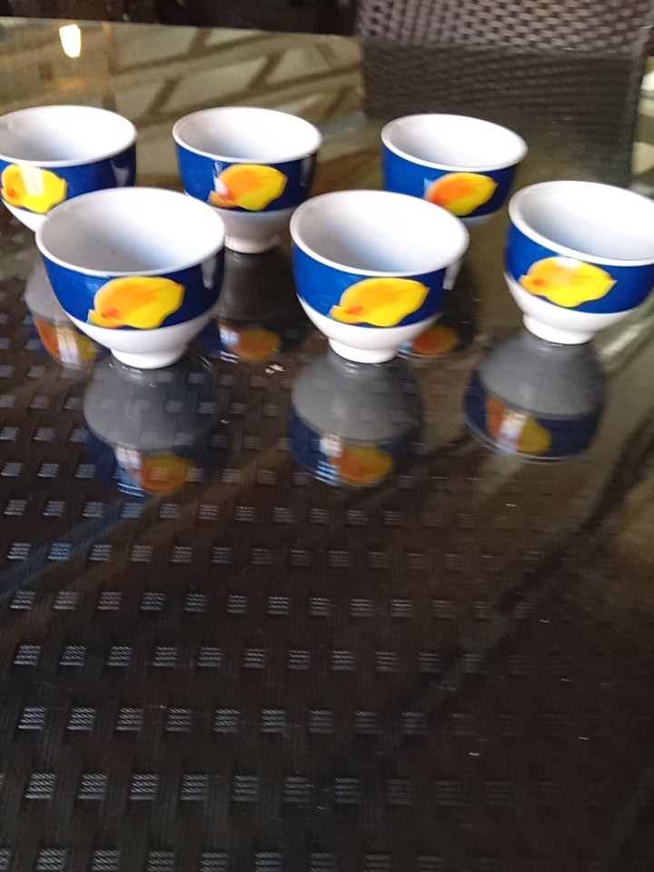 Šálky na kávu taniere dezertne - 8