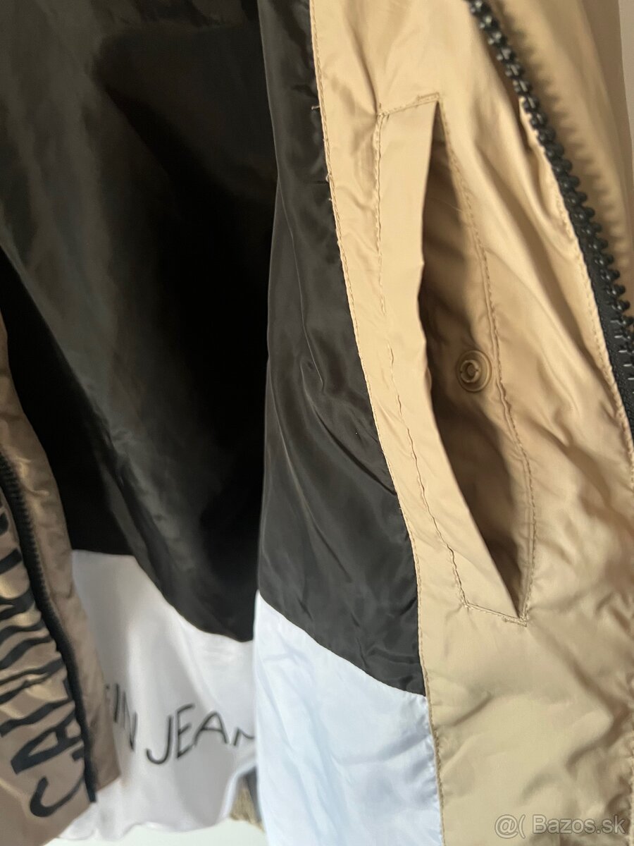 Štýlová pánska zimná bunda Calvin Klein - veľkosť L - 8