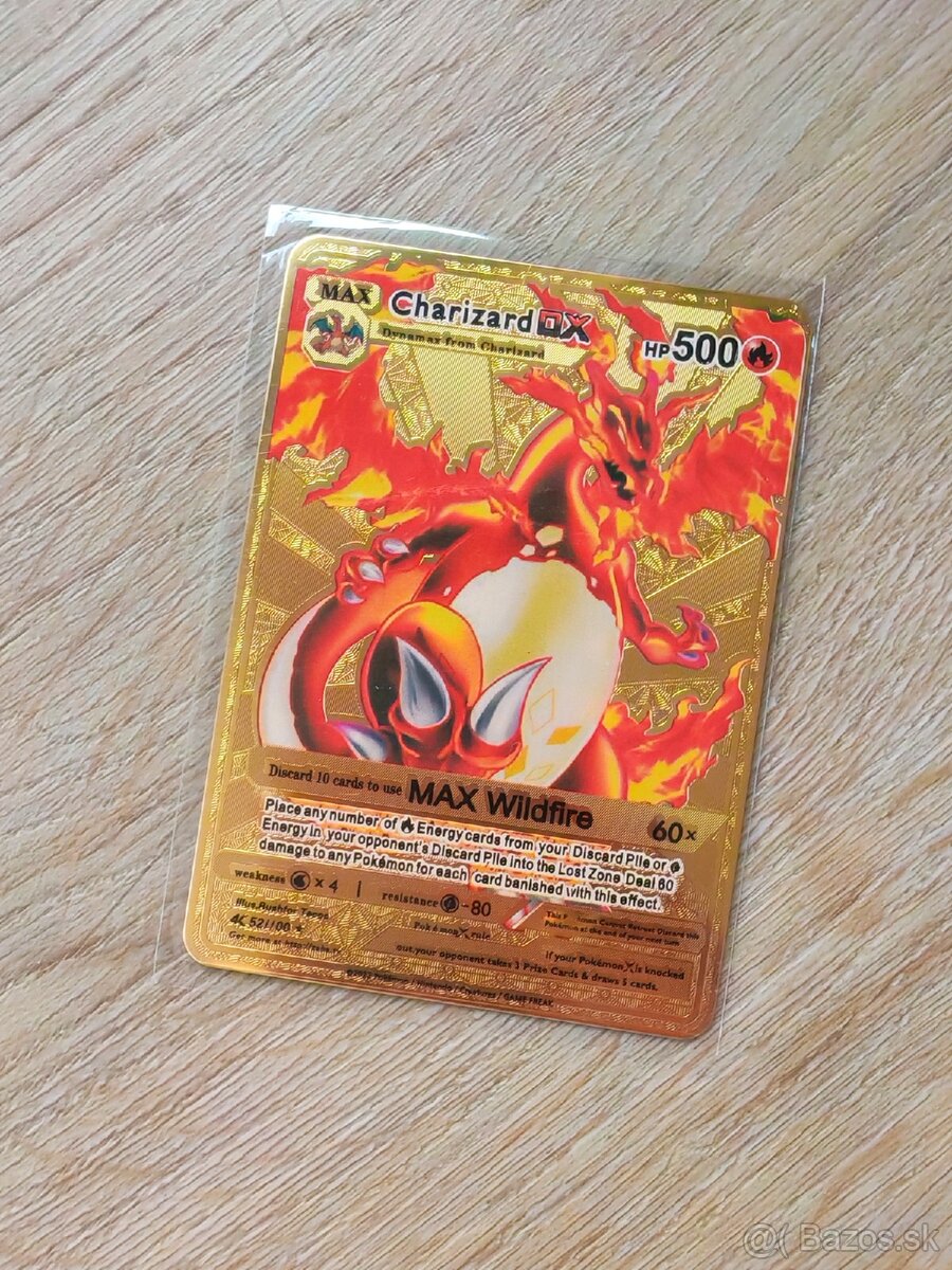 Kovové Pokémon karty - 8