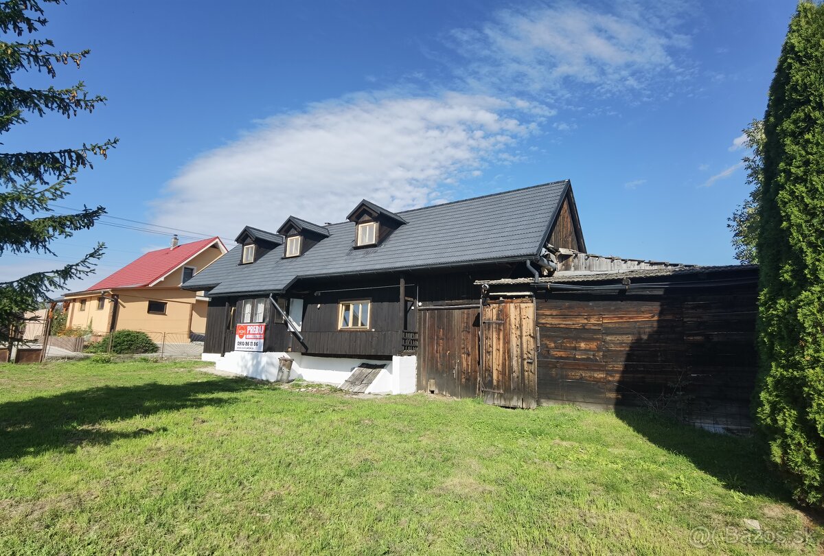 Predaj rekreačný dom v štýle oravskej drevenice pri Orav - 8