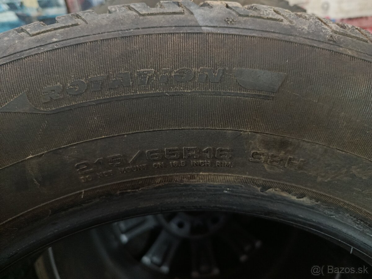 Zimné pneumatiky 215,65,R16 - 8