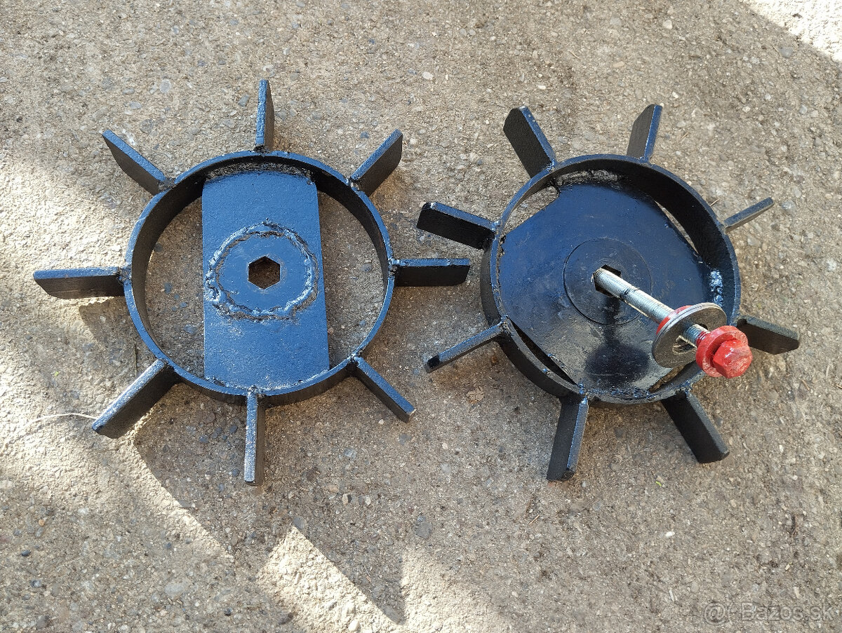 Rotavátor + oborávač, riadkovač - 8