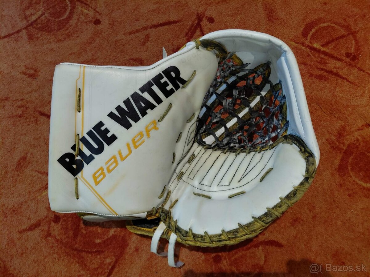 Brankárska lapačka Bauer Supreme MACH, custom, klas.g., sr. - 8